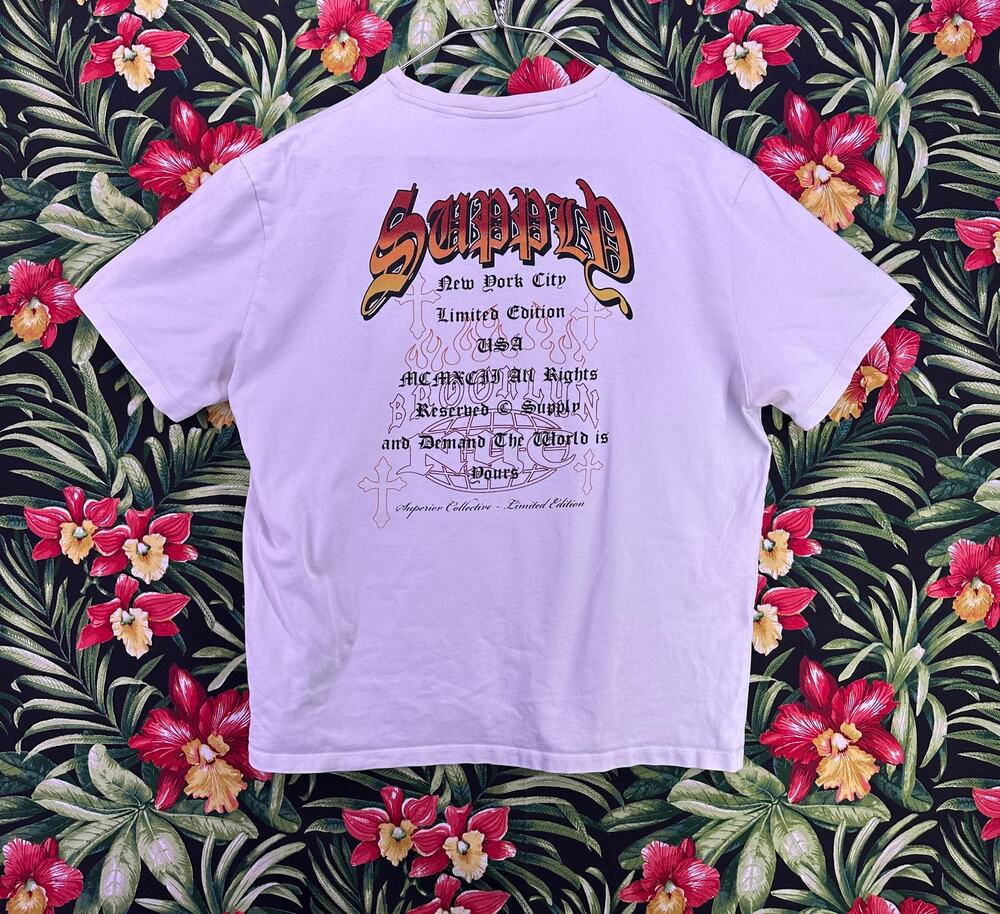 Supply N Demand NYC Limited Edition Cross Design Size 2Xl